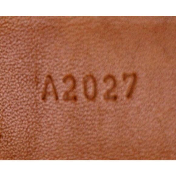 Cole Haan REDDISH BROWN GENUINE LEATHER 1 1/8"Wd CASUAL DRESS BELT Sz 38/95 (B31 - Picture 9 of 15